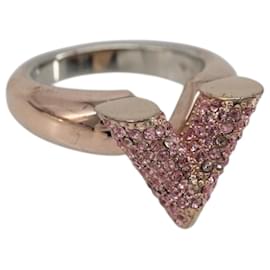 LOUIS VUITTON Essential V Strath Ring aus Metall Roségold M68194 LV Auth 186143A - Louis Vuitton