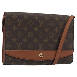 LOUIS VUITTON Bolso de Hombro Monogram Bordeaux 27 M51797 LV Auth 188533