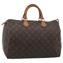 LOUIS VUITTON Borsa Monogram Speedy 35 M41524 LV Auth 187939A