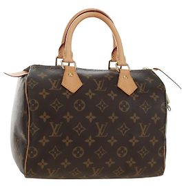 LOUIS VUITTON Borsa Monogram Speedy 25 M41528 LV Auth 187197SAM
