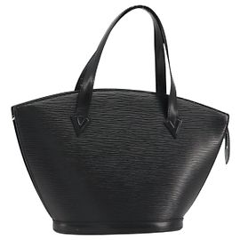 LOUIS VUITTON Epi Saint Jacques Schultertasche Black M52272 Auth 188352