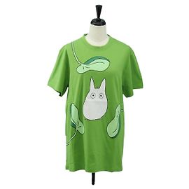 LOEWE �~ Ghibli Camiseta Little Totoro My Neighbor Totoro Algodón Auth 167431SM