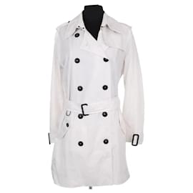 Burberry Gabardina blanca