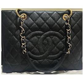 Chanel Grand Shopping Tote (GST) Pelle Caviar Nera