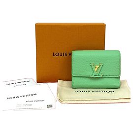 Cartera Louis Vuitton Portefeuille Capucines XS de piel
