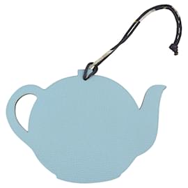 Hermès Petit Ash Teapot Leather Bag Charm