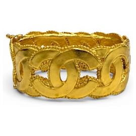 Pulsera Bangle Chanel Vintage 96A Coco Mark Oro