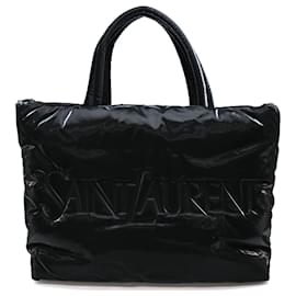 Borsa Tote Wide Buffer Saint Laurent nera