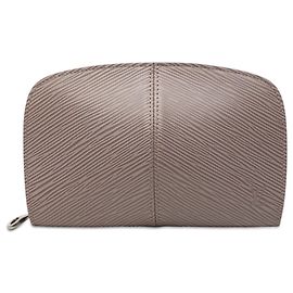 Louis Vuitton Purple Epi Demi Lune Coin Purse