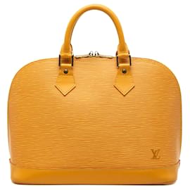 Louis Vuitton Orange Epi Alma PM