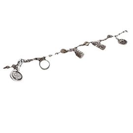 Bulgari Bvlgari Bracciale Charm Oro Bianco 18K