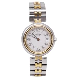 Montre Hermès Profile Quartz en acier inoxydable argenté