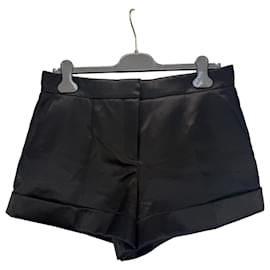 Pantaloncini in raso nero Givenchy
