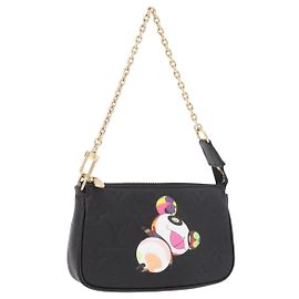 LOUIS VUITTON Empreinte Panda Mini Pochette Accessoires M13824 LV Auth 189260SM