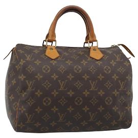 LOUIS VUITTON Borsa Monogram Speedy 30 M41526 LV Auth 188523A