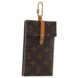 LOUIS VUITTON Monogram Box Phone Case Funda de Celular M68523 LV Auth 186417M