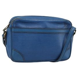 LOUIS VUITTON Epi Trocadero 23 Shoulder Bag Blue M52305 LV Auth 184361