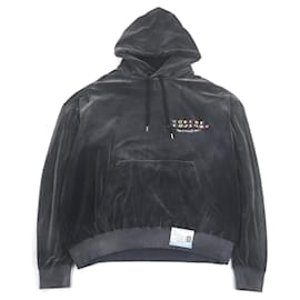 Autre Marque Wide Back Velours Hoodie Maison MIHARA YASUHIRO