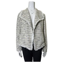 Rachel Zoe Tweed-Jacke mit Fransen