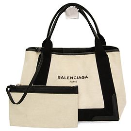 Borsa Balenciaga Navy Cabas S