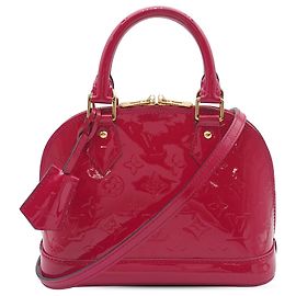 Louis Vuitton Alma BB Monogram Vernis Rosa