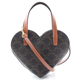 Celine TEEN COEUR Triomphe Borsa a forma di cuore - Céline