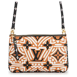 Pochette Double Zip Louis Vuitton Monogram LV Crafty - Bolso de Hombro