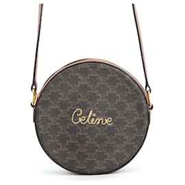 Borsa a tracolla rotonda Celine Triomphe - Céline