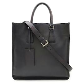 Bolso Tote Prada de piel Saffiano con logotipo triangle