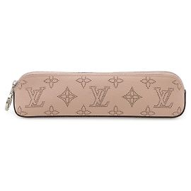 Estojo para caneta e pochette em couro Monogram Mahina Louis Vuitton