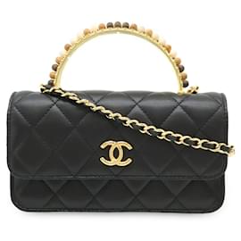 Borsa in pelle Chanel Matelasse Coco Mark