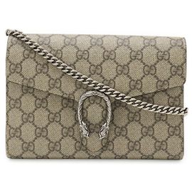 Borsa a tracolla Gucci Dionysus GG Supreme con catena
