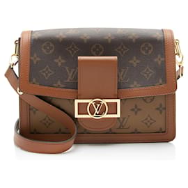Borsa a Spalla Louis Vuitton Reverse Monogram Dauphine MM
