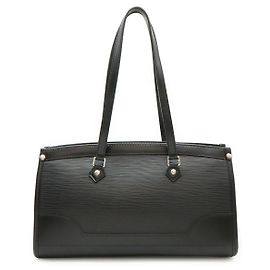 Borsa a Spalla Louis Vuitton Epi Madeleine PM Nera