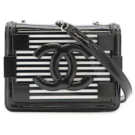 Borsa a tracolla Chanel Lego Boy in pelle e plastica