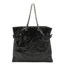 Borsa Tote Chanel Bonbon Chain Black