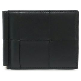 Portafoglio Cassette in pelle Bottega Veneta Nero
