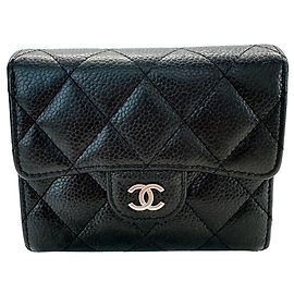 Chanel Matelassé Damengeldbeutel mit zwei Falten