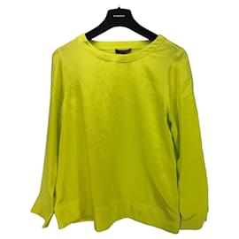 J. Crew Seidenbluse langarm neongrün - Autre Marque