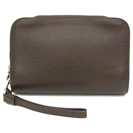 Pochette Baikal Louis Vuitton Clutch in pelle Taiga
