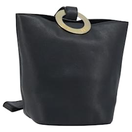 Céline Celine Circle Logo Pelle