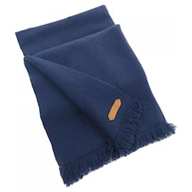 Hermès Hermes Kaschmirstola in Navy