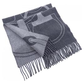 Stola in cashmere Hermes Metal Equestre - Hermès