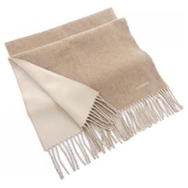 Stola in cashmere marrone RECTO VERSO Hermes - Hermès