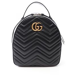 Gucci GG Marmont Lederrucksack