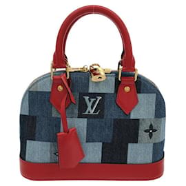 Borsa Louis Vuitton Denim Monogram Alma BB