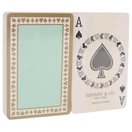 TIFFANY&Co. Jeu de cartes en papier Bleu Vert Auth BA13631A - Autre Marque