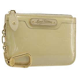 LOUIS VUITTON Vernis Pochette Cles NM Monedero Broncorail M91463 Auth 187592A