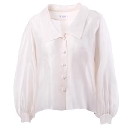 Blouse en soie transparente Yves Saint Laurent Rive Gauche