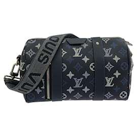 Sac Louis Vuitton Monogram Shadow City Keepall Boston